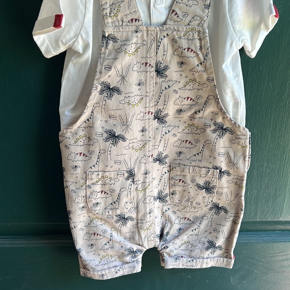 Dino short overalls - NWT - Picture 4 of 4